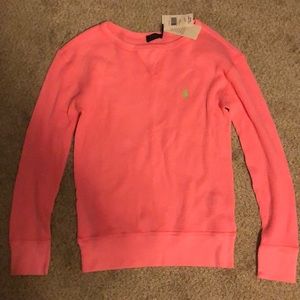 Pink Ralph Lauren long sleeve